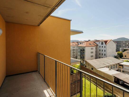 8020 Graz TOP 60 5.OG - Moderne 3 Zimmerwohnung mit großem Balkon und Blick ins Grüne!