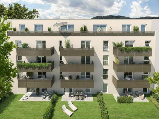 Ihr neues Eigenheim mit IMPULS | 86 m² Erstbezug mit Privatgarten nahe Schloss Eggenberg!