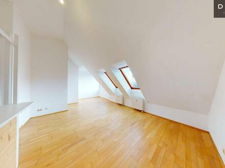 | SONNIGE DG-WOHNUNG | 3,50M RAUMHÖHE | BESTE LAGE - U3 | TRAM2 VORM HAUS | AB SOFORT | GARAGE |