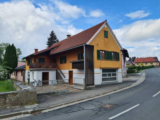 Bestehendes Betriebsobjekt - Tischlerei mit Produktions- und Lagerflächen, Garagenhalle sowie weitere Grünflächen im Ba…