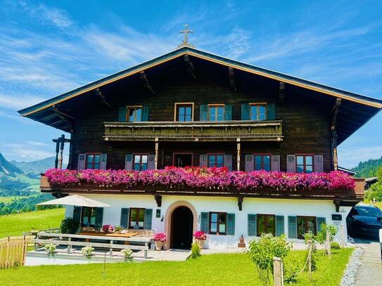 Ländliches Bauernhaus in Panoramalage von Fieberbrunn