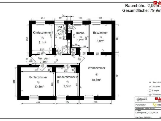 Umfassend sanierte Familienwohnung in ausgezeichneter Lage lässt keine Wünsche offen! Großzügig geschnittene 4-Zimmer-W…