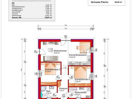 Bungalow, 72 m² Wohnfläche, kleiner Garten, gute Lage, Stellplatz, in 2542 Kottingbrunn!, provisionsfrei vor Baubeginn