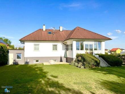 Enzersfeld - Top ! Geräumiges Einfamilienhaus auf großem Grundstück in schöner Siedlungslage