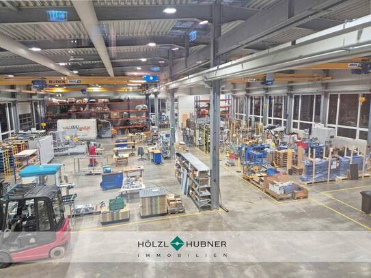 Neuwertige Betriebsliegenschaft mit Montagehalle und Bürotrakt