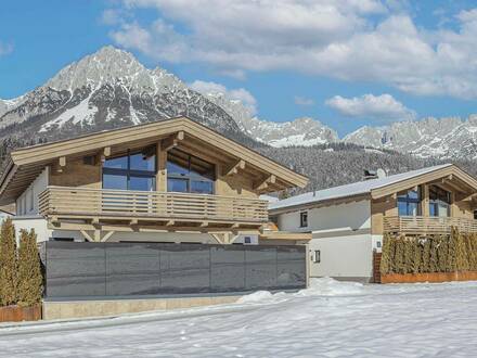 Exklusives Chalet mit Pool unmittelbar am Golfplatz