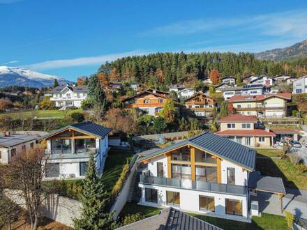 EXKLUSIVER WEITBLICK! HOCHWERTIG AUSGESTATTETE DOPPELHAUSHÄLFTE AM MILLSTÄTTER SEE!