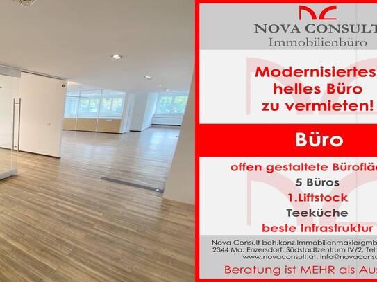 Modernisiertes Büro im Südstadtzentrum!