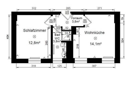 Charmante Singlewohnung im Herzen von Steyr-Münichholz bietet ein außergewöhnliches Wohnerlebnis! Eine gelungene Kombin…