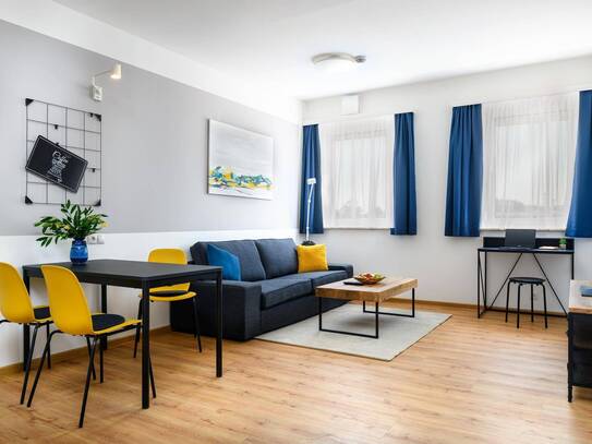 ALL-INCLUSIVE-Miete, vollmöbliertes Apartment COMFORT XL mit Klima