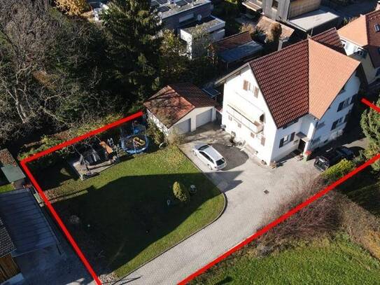 Wohnhaus am Ende einer Sackgasse in Bregenz! Auf 745m² Grund mit Doppelgarage und 2 Wohneinheiten!