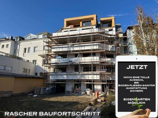 LINZ/URFAHR (Auberg) : NEUBAU - EIGENTUMSWOHNUNG ca. 76,65 m² Wohnfläche, 3 Zimmer + Balkon, inkl.Tiefgaragenstellplatz…