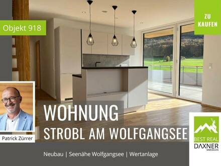 Exklusive Neubau Maisonette Wohnung mit 89qm Terrasse am Wolfgangsee