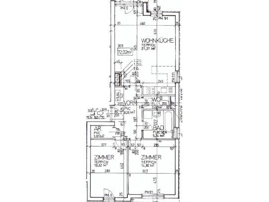 3-Zimmer-Wohnung, Top 309