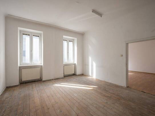 +++NEU+++ Sanierungsbedürftige 3-Zimmer Altbau-Wohnung, großes Umbaupotenzial