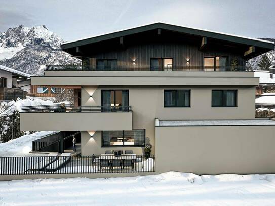 Mountain Homes Hornblick - Exklusive 3-Zimmer-Maisonette-Wohnung in Bestlage in St. Johann i. T. - www.kaiserchalet.at