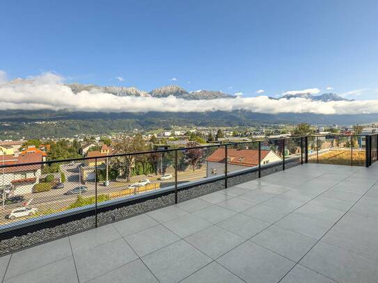 ERSTBEZUG: Penthousewohnung mit Panorama-Dachterrasse in Innsbruck