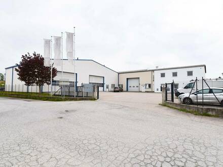 Gewerbeliegenschaft Lagerhalle 1100m2 mit Büro 240m2 zum Mieten in Herzogenburg