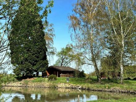 Paradies für Naturliebhaber - Grundstück mit 2 Teichen und Fischerhütte!