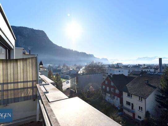 Gemütliche 2-Zimmer-Dachgeschosswohnung mit beeindruckendem Ausblick