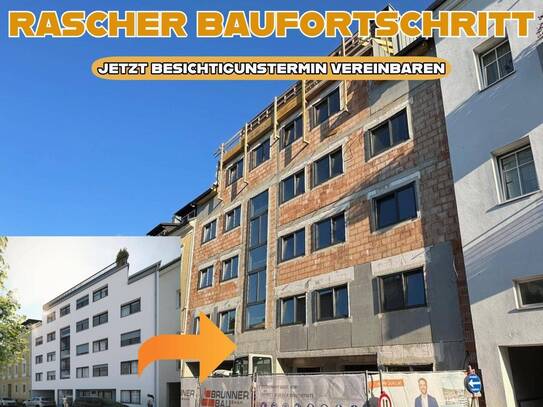 LINZ/URFAHR (Auberg) : NEUBAU - EIGENTUMSWOHNUNG ca. 76,65 m² Wohnfläche, 3 Zimmer + Balkon, inkl.Tiefgaragenstellplatz…