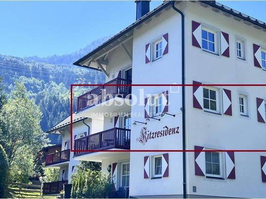 Schöne, gepflegte Ferienwohnung mit 2 Schlafzimmer und sonnigem Balkon in guter Lage in Kaprun.