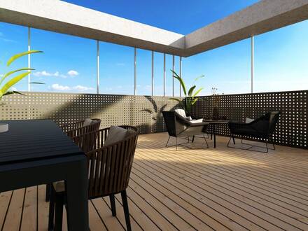 Exklusive Neubauwohnung inkl. Designer-Küche und traumhafter Terrasse in sonniger Lage!