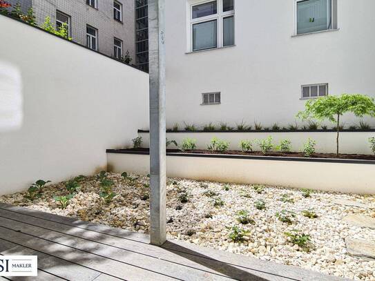 Top-sanierte Altbauwohnung mit Garten- und Terrassenfläche zum fairen Preis