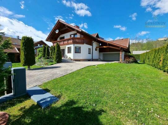 Traumhaftes Einfamilienhaus mit schöner Gartenanlage im Rosental