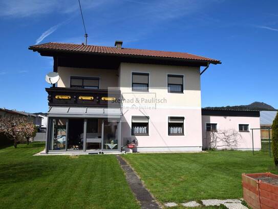Reserviert |Gepflegtes Einfamilienhaus mit großem Grundstück|beheizbarer und beschatteter Wintergarten |Wölfnitz | Klag…