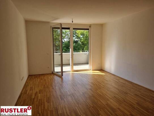 Eggenberg / Perfekt aufgeteilte 2-Zimmer mit Balkon inkl. Tiefgaragenplatz