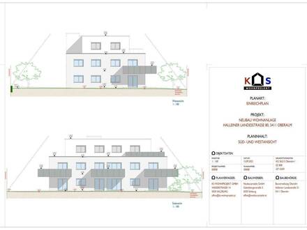 Bauprojekt in Oberalm mit 7 Wohneinheiten - 597qm - ohne Provision!