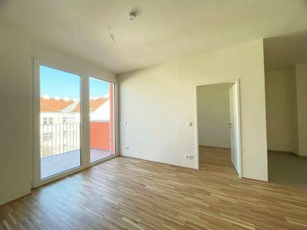 Erstbezug mit Flair: Moderne 3 Zimmerwohnung mit Balkon