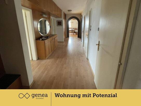 Großzügige 120m² Wohnung mit Renovierungspotenzial und schönem Ausblick in Graz | inkl. Parkplatz