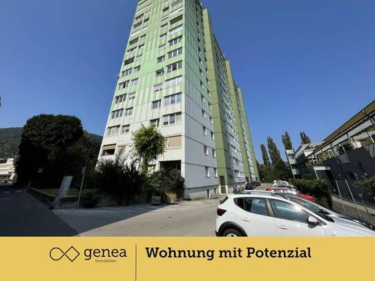 Großzügige 120m² Wohnung mit Renovierungspotenzial und schönem Ausblick in Graz | inkl. Parkplatz