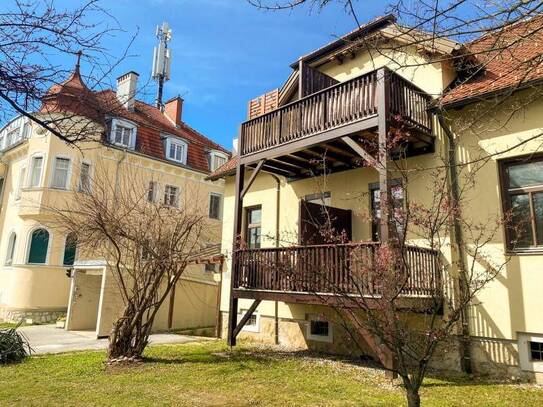 unbefristete Garconniere mit separater Küche und Balkon