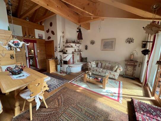 Top Dachgeschosswohnung mit Blick auf die Berge Richtung St. Oswald Bad Kleinkirchheim