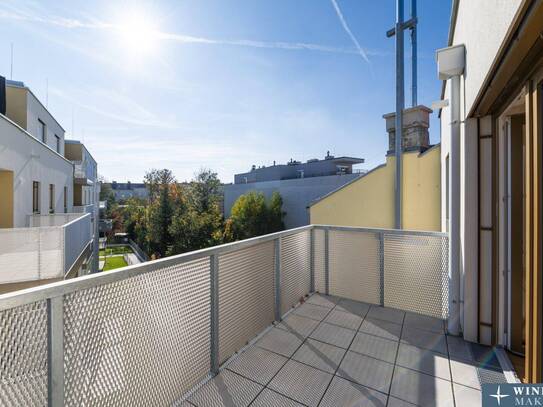 PROVISIONSFREI! Helle 2-Zimmer-Wohnung mit Schrankraum, Balkon, Bad mit Fenster