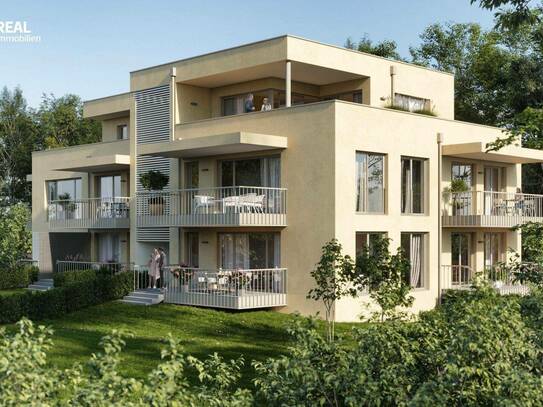 3-Zimmer-Wohnung im 1. Obergeschoss mit Balkon in 8045 Graz-Andritz, provisionsfrei! Projekt Stattegger Straße 33 / Eck…