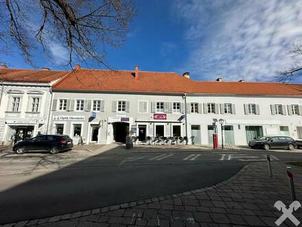 Modernes Geschäftslokal mitten am Hauptplatz der Thermenstadt