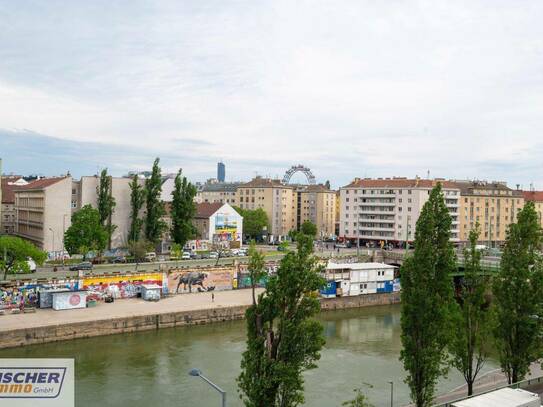 2 Zimmer Wohnung mit schönem Blick über den Donaukanal