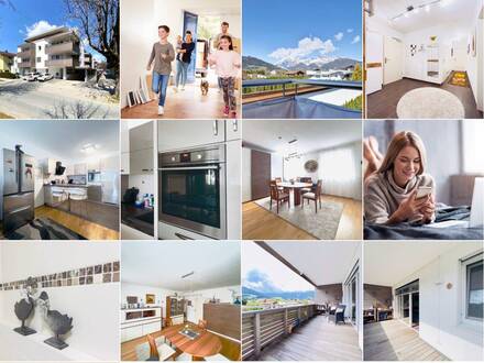 Große 4 Zi.-Whg. mit Balkon und Tiefgarage zentral in Saalfelden!