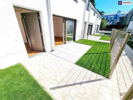 HERBSTAKTION! MUST HAVE! WOW - Cooles Townhouse mit Garten! Familien-Hit + Erdwärme + Absolute Ruhelage + Tiefgarage +…