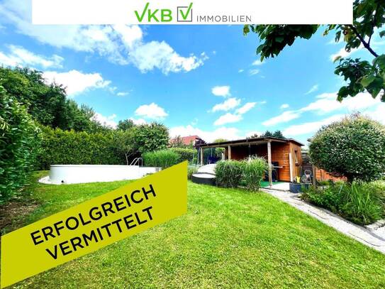 Traumhafte Gartenhütte/Grundstück mit Pool in bester Lage von Berg/Leonding