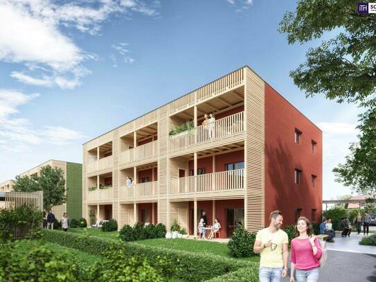 Grünes Wohnparadies: Moderne 2-Zimmer Wohnung mit Garten und Terrasse im Wohnpark Weitendorf!