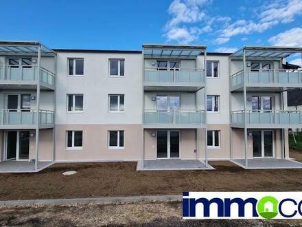 LETZTE GARTENWOHNUNG !! 3 Raum Wohnung mit Terrasse und Eigengarten. Neubau!Ab ca. € 3.150,- Nettohaushaltseinkommen/Mo…