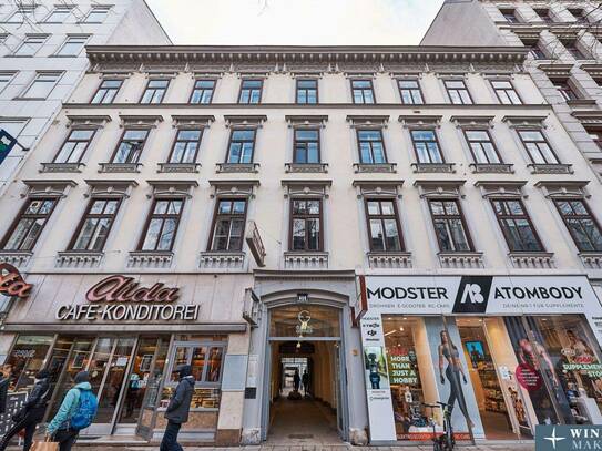 Büro auf der MARIAHILFER STRASSE - Sanierung nach Wunsch!