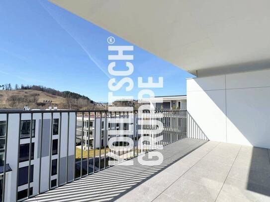 UNSEREINS. |NEUBAU|ERSTBEZUG| 2-Zimmer-Wohnung mit Westbalkon und TG-Stellplatz.