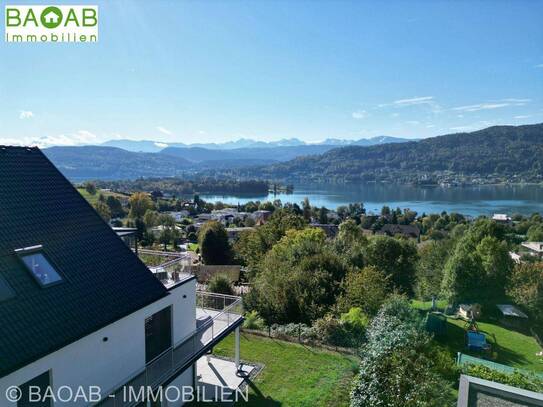 GARTENWOHNUNG AM WÖRTHERSEE | ERSTBEZUG | SONNIGER GARTEN | BARRIEREFREI | PANORAMABLICK | TOP LAGE