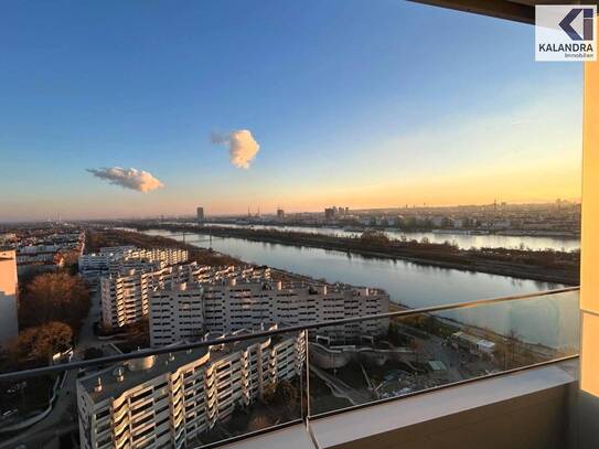 "DANUBE FLATS" - STUDIO APARTMENT with BALCONY & DISTANT VIEWS / 1-ZIMMER APARTMENT mit BALKON & FERNBLICK